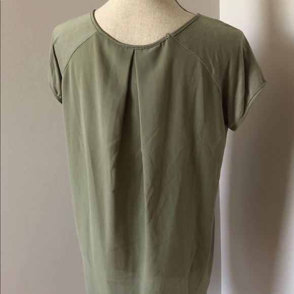 Mur Mur Mixed Media Tunic Top - Picture 5 of 9